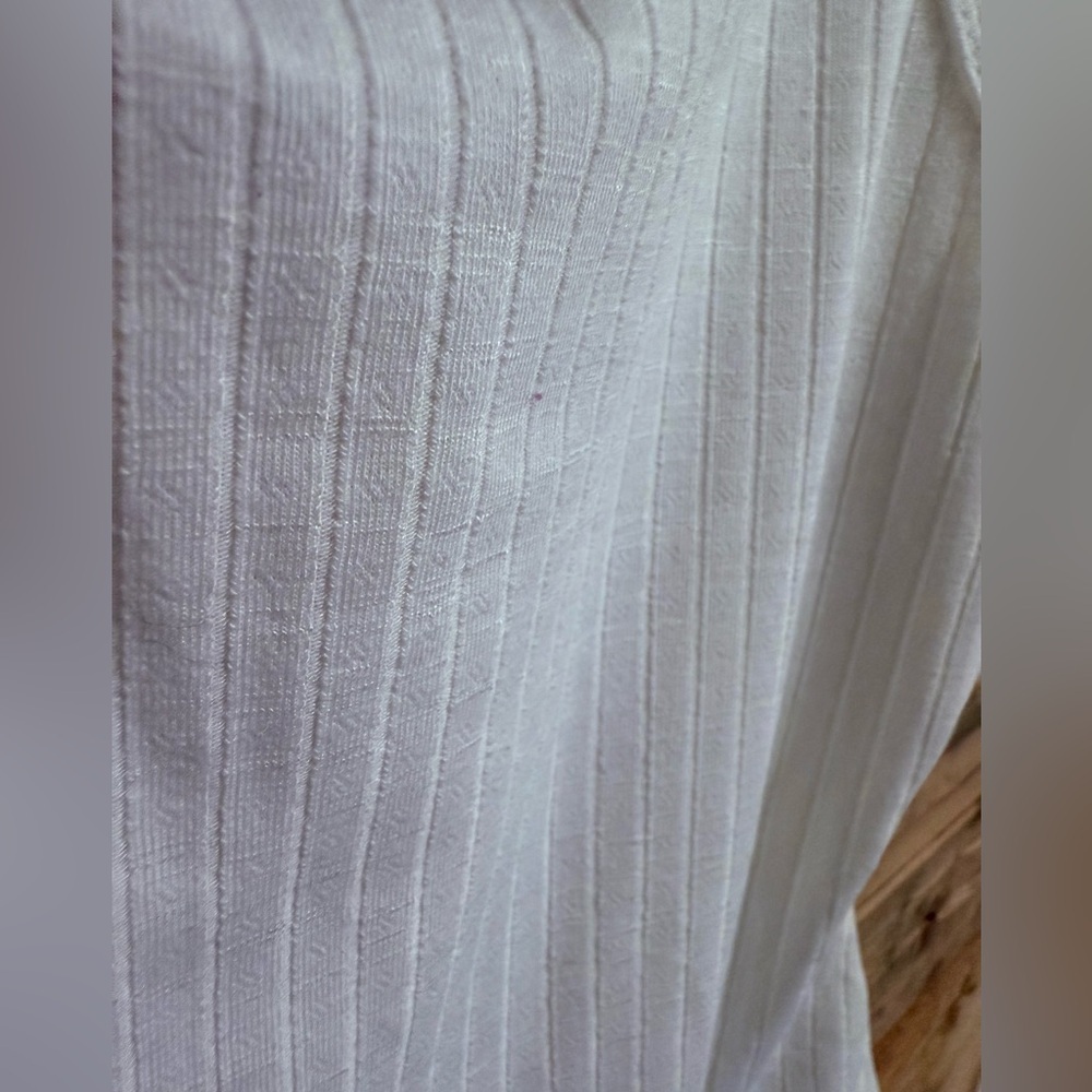 Forever 21 Ivory Ribbed Knit Body Suit - Picture 5 of 5
